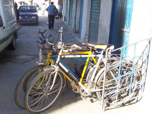 parkowanie rowerów