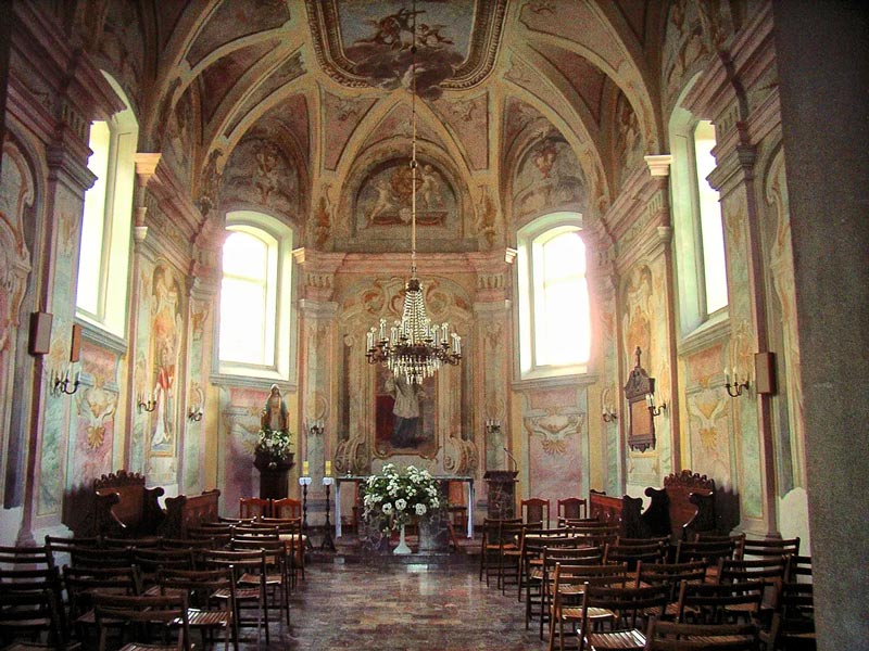 dekoracja malarska kościoła Zwierzyniec
